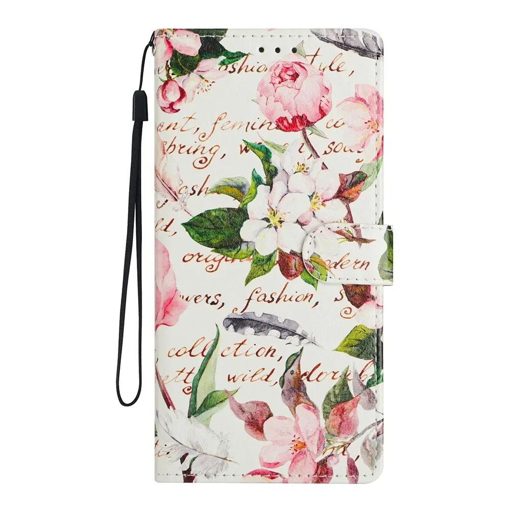 Wallet Card Case For iPhone 12 Pro 11 Pro Max 7 8 6 6S Plus SE3 SE2 SE 2020 2022 Fashion 2025 Printed Book Flip Leather Cover