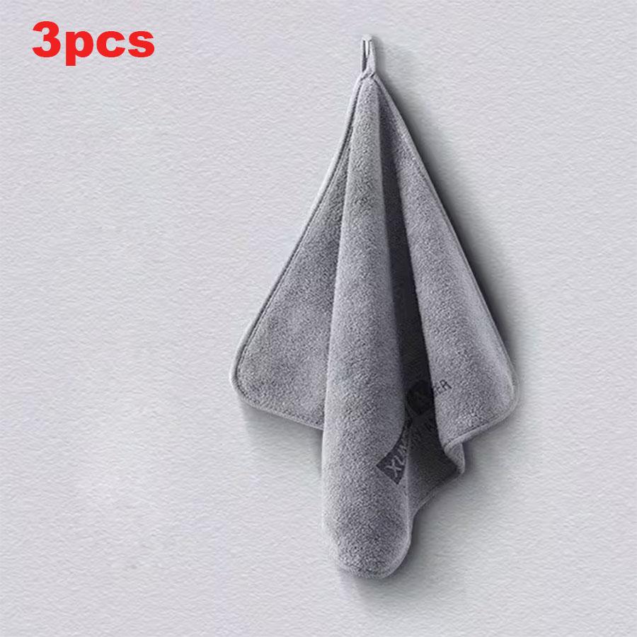 3/6-Pack Premium Microfiber Car Wash Towels - Dual-Sided Thick Cloth, Super Absorbent & Lint-Free, Plush for Car/Home Detailing