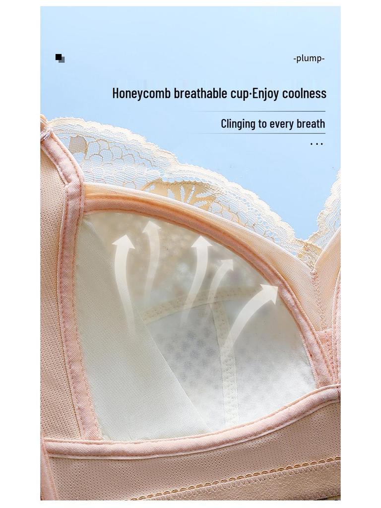 Douyin Best-Selling Full Coverage Adjustable Bra - Bust Enhancing, Anti-Sag, Wire-Free, Beautiful Back Design