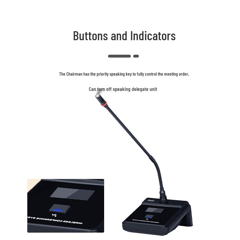 Runpu RP-862-2 Digital Wireless Conference System Microphone (CN version)