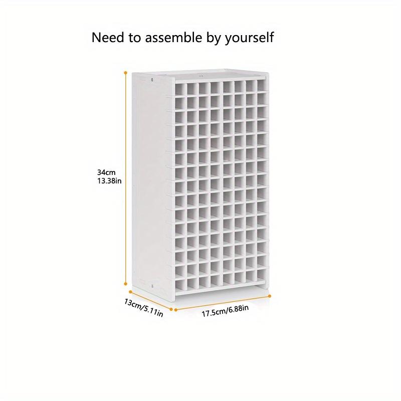 72/120 Slot 1pc High Capacity Marker Pen Holder with Detachable Dividers,suitable for Office&study Room&Art Drawing Marker Pen Storage.