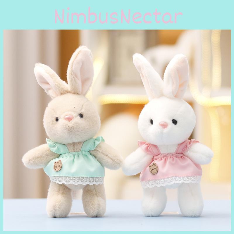 Hoodie Bunny Plush Keychain Toy Doll Cute Gift For Kids And Backpack Decoration