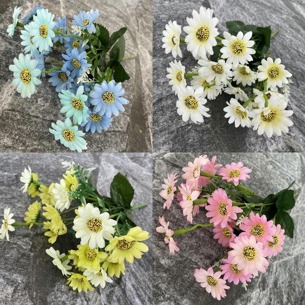 Flowers Silk Chrysanthemum For Wedding Centerpiece Home Gift Decoration