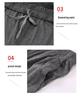Men's Modal Pajamas Set: Thin, Long Sleeve & Pants, Crew Neck, Casual, Plus Size, for Spring, Summer & Autumn.