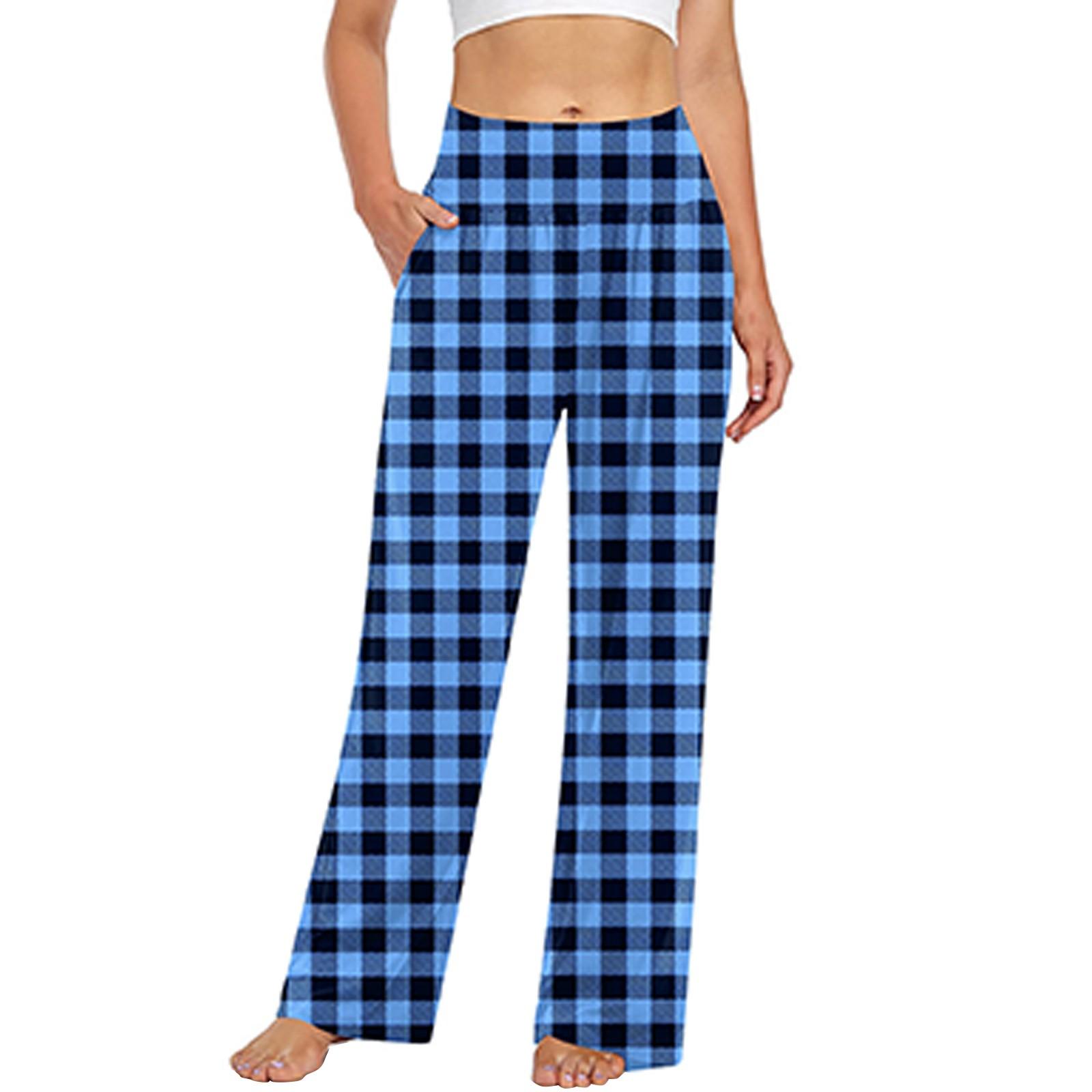 

Женские повседневные модные брюки с клетчатым принтом Повседневные брюки XL