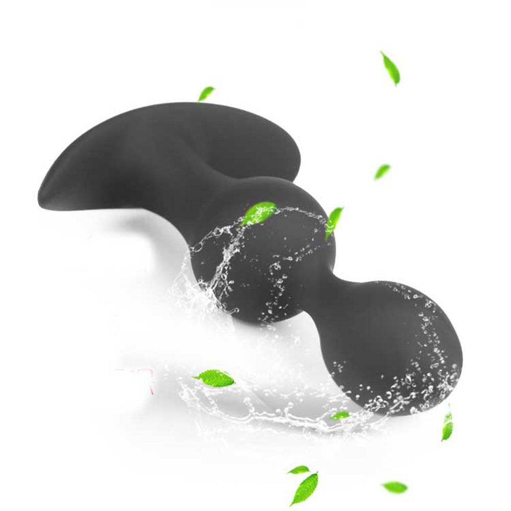 Adult Anal Plug Beads Silicone Jelly Portable Sex Toys G-Spot Butt Plug for Woman Men,