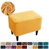 Solid Color Velvet Club Sofa Slipcovers Elastic Super Soft Club Chair Cover Single Seater Armchair Covers for Bar Counter Hotel
