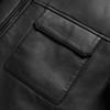 Men's Plus Size Motorcycle Leather Down Jacket - Fat Brother 2025 Extra Large Lapel Style