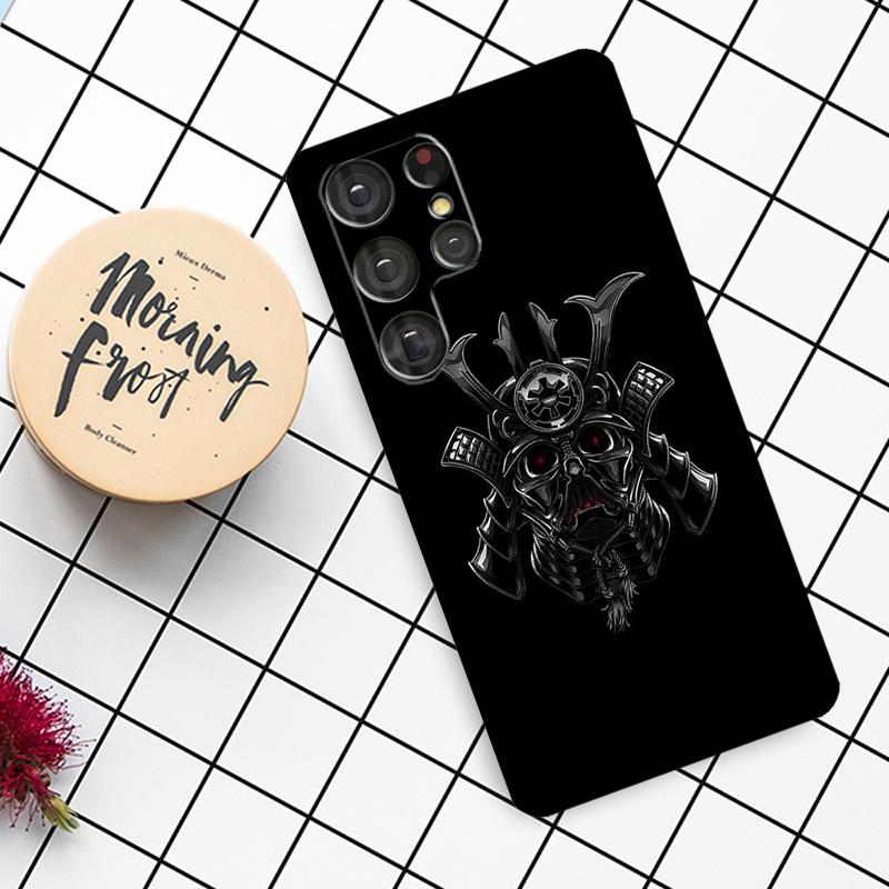 Samurai Oni Mask Case For Samsung Galaxy S24 FE S21 S22 S23 S25 Ultra S9 S10 Plus S20 FE S25 FE Phone Cover