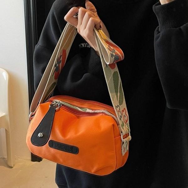 Verdickte Oxford-Stofftasche Damen neue trendige Mode Umhängetasche Pendeln große Kapazität vielseitige lässige Messenger Bag