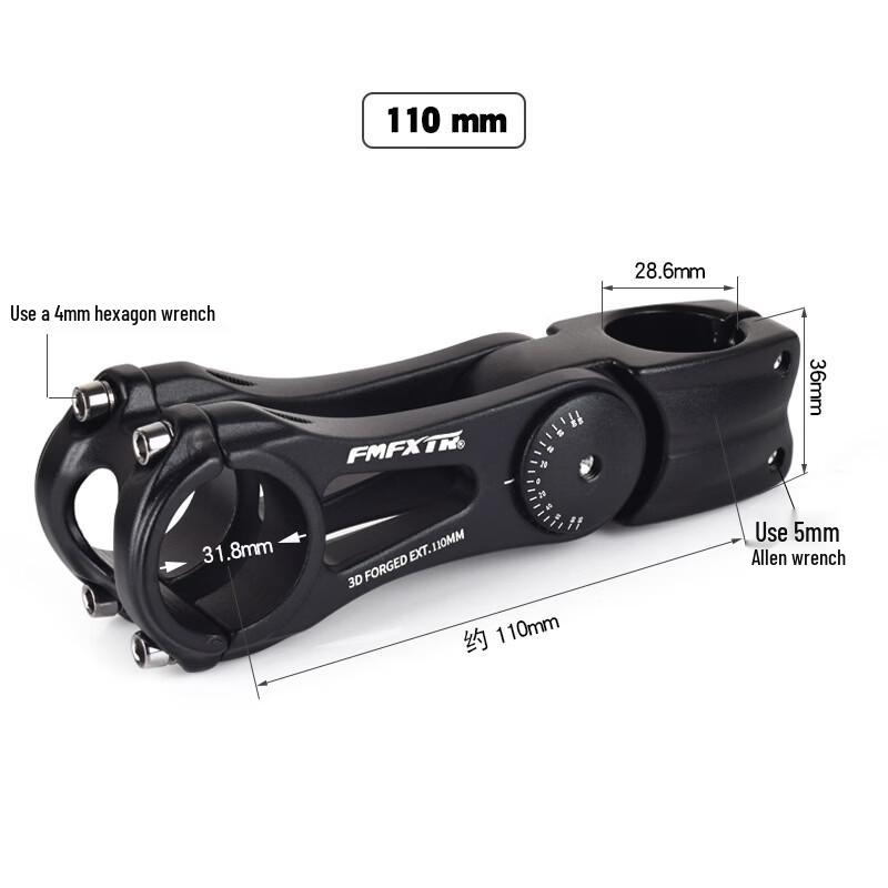 Adjustable Bicycle Handlebar Stem Riser