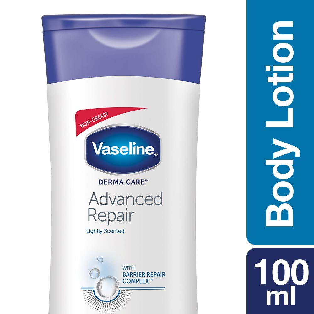 Vaseline Derma Care Advanced Repair Body Lotion For Sensitive Dry Skin 100 ml Pack