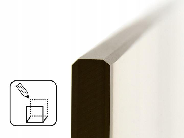 Glass for biofireplace ROMEO - side
