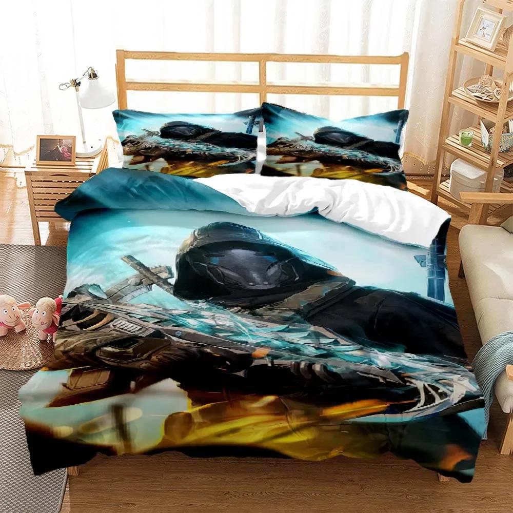 3D Game Call of Duty Gamer HD printed bedding Queen bedding set  Customized King size bedding set Soft and comfortable