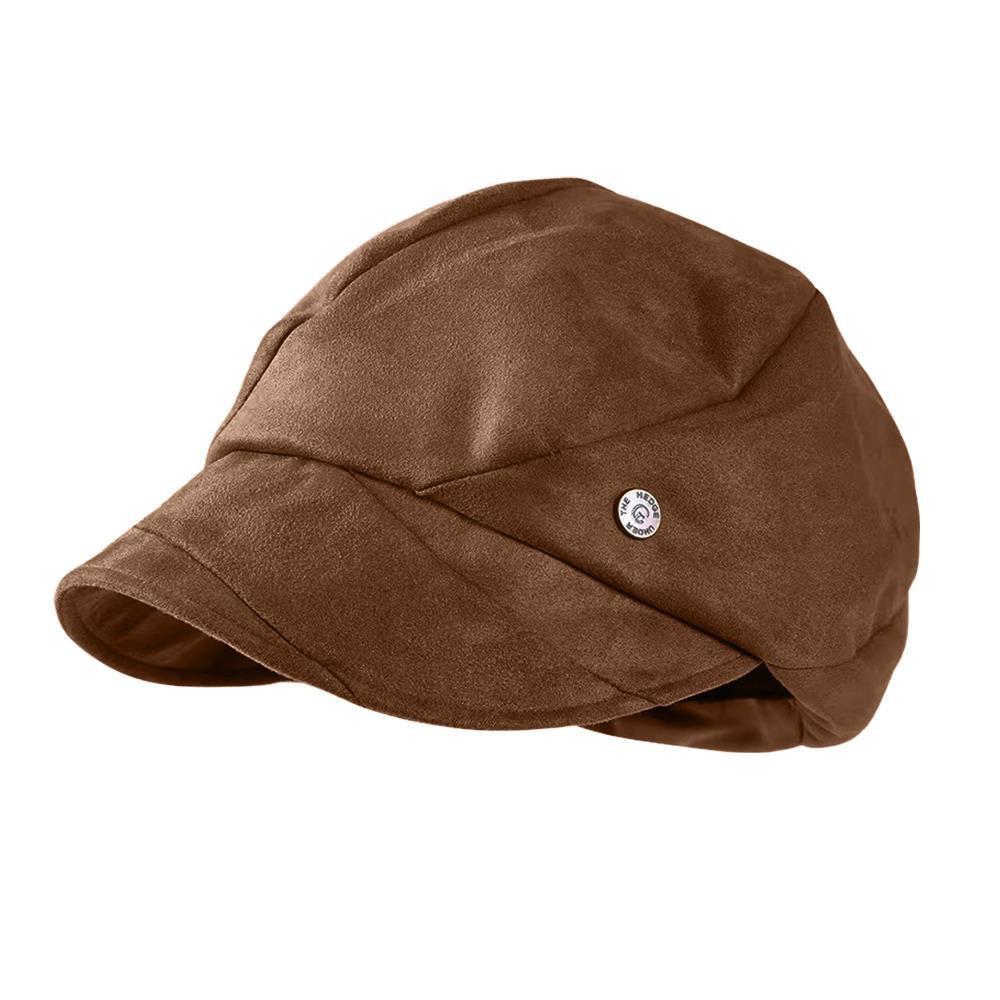 

Восьмиугольная кепка с большим обхватом головы, замшевая кепка газетчика, модные плиссированные береты, женская кофейный