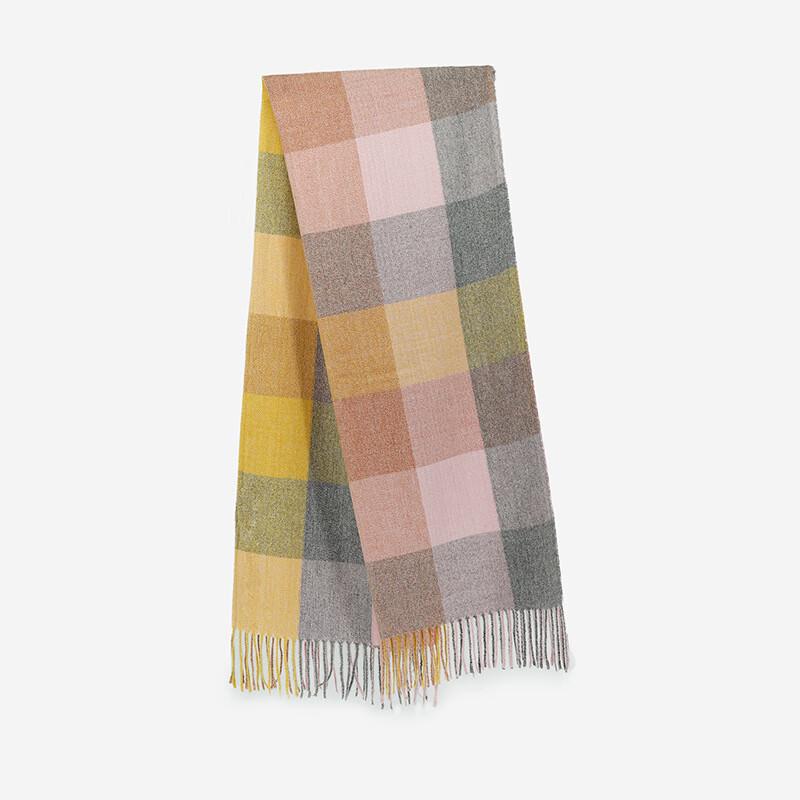CEENIU Damen Herbst/Winter Plaid Imitatkashmir Schal Stola