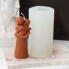 10.7*5.5cm Candle Mold Hug Baby Mother Candle Mold Silicone