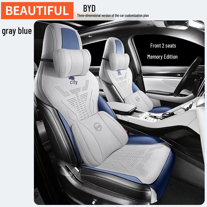 ZFL Sports Leather Seat Cushion Cover for BYD Song PLUS - All-Season Comfort