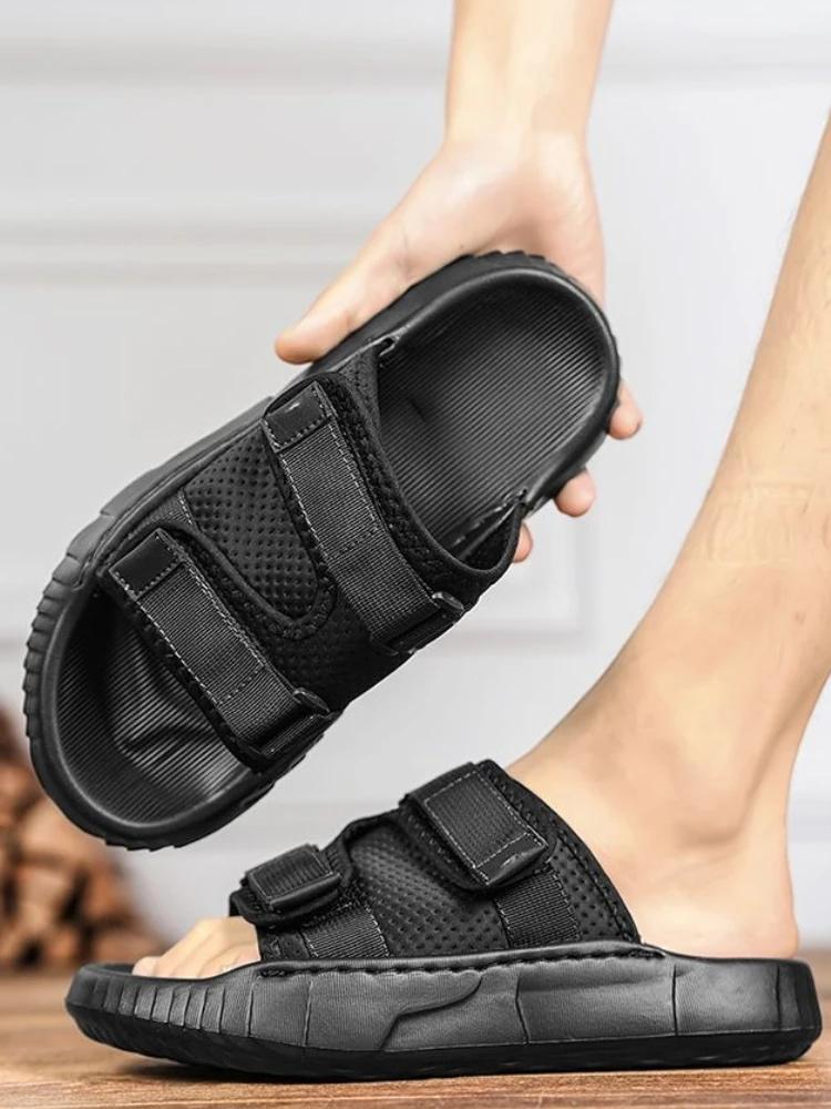 Fashion Eva Beach Men's Shoe Platform Slides Male Slipper 2025 Fashion Low Price Casual Y2k Adult Cheap Shoes Liquidation Trend Elegant
