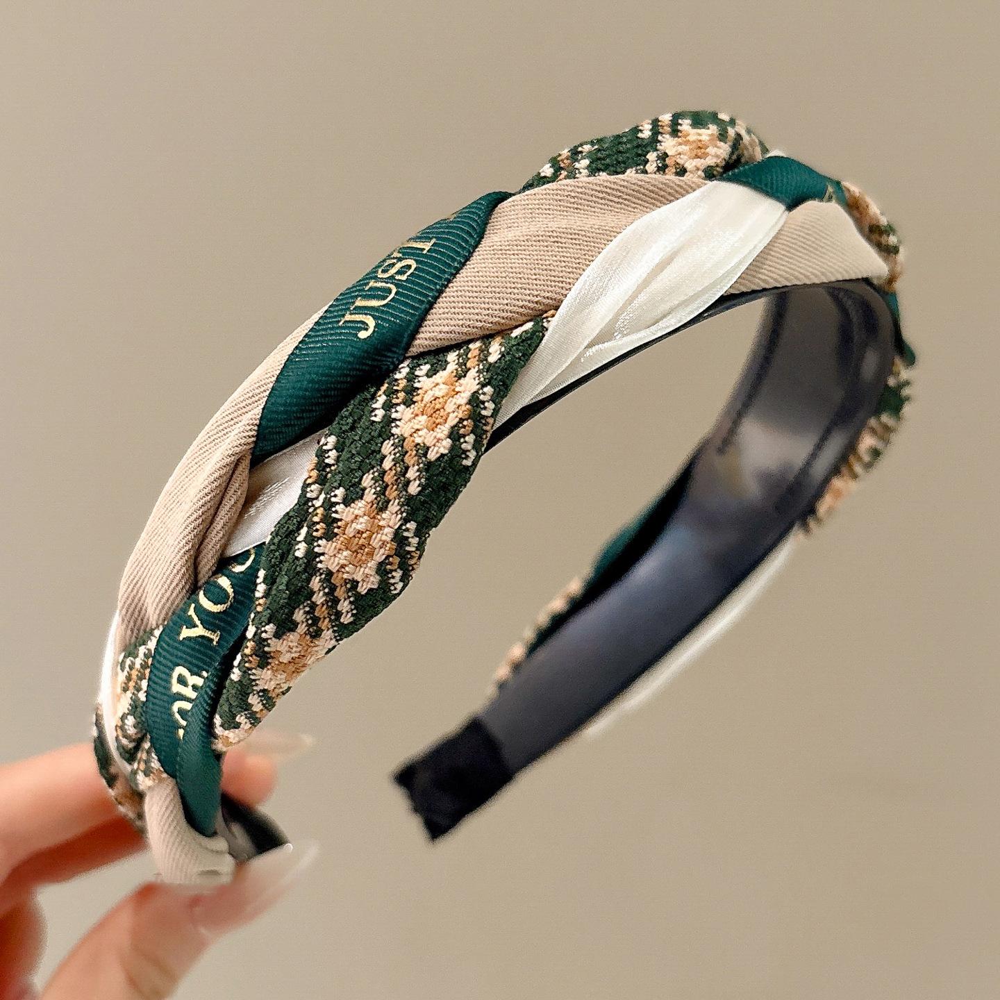 

High-top Headband for Women, Sophisticated and Versatile Hair Clip, Non-slip Toothed Headband Hair Accessory 13cm