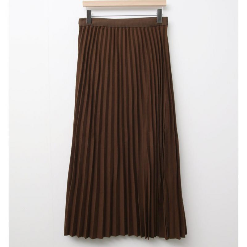 Shop Women S Banding pleatS Long Skirt Dgb wSk 3823 Black