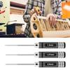 Accuracy Hex Screwdriver Set For Hobbyist Models Sturdy High Speed Steel Accuracy Hex Driver Comfortable Grip Screwdriver