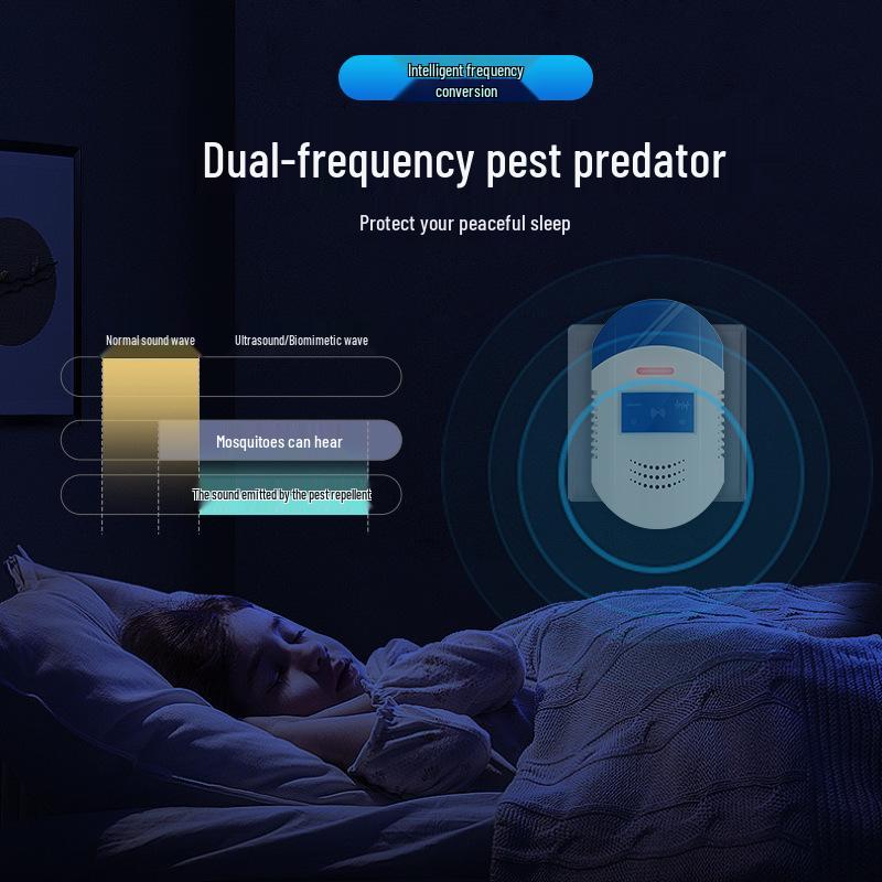 High-Power Ultrasonic Insect and Mouse Repellent Device