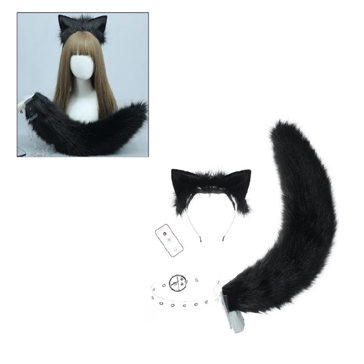 Artificial Animal Tail Headbands Costume Plushes Faux Furs Tail Dress Up Tail