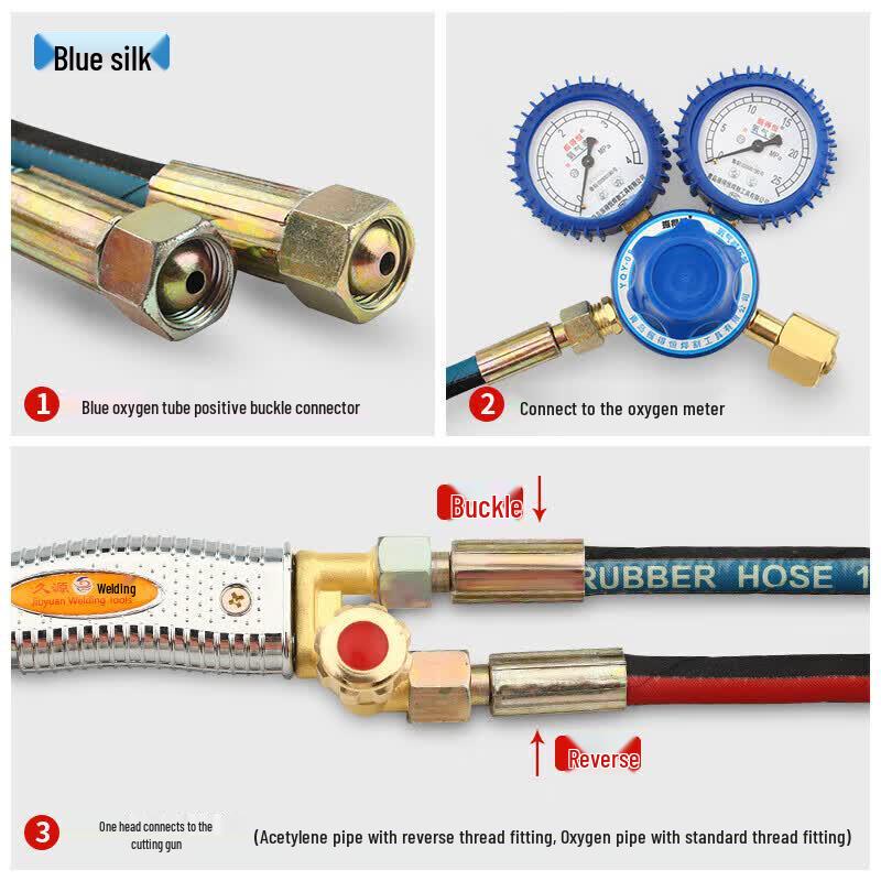 Jingxin Gong 6mm Steel Wire Welding & Cutting Gas Hose