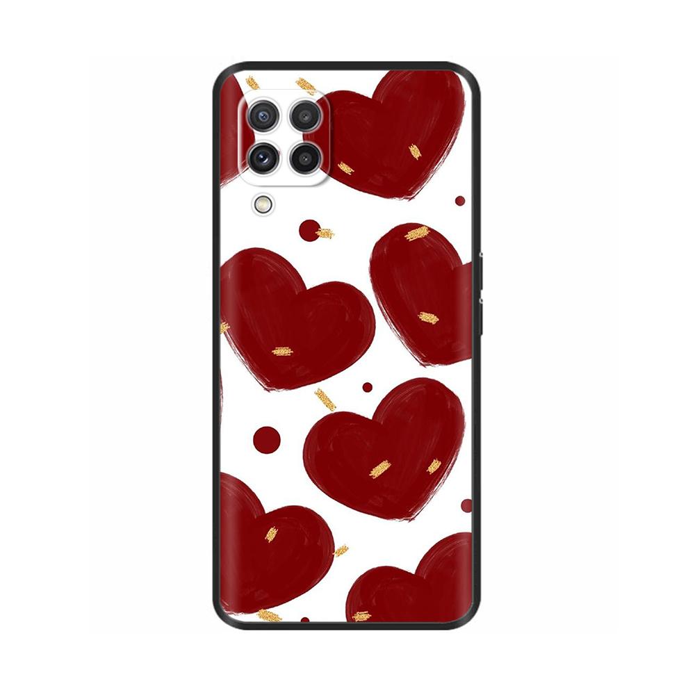 Phone Case For Samsung M22 Case Soft TPU Silicone Anti Drop Back Cover Housing For Samsung Galaxy M32 M 22 M 32 Fundas Shells