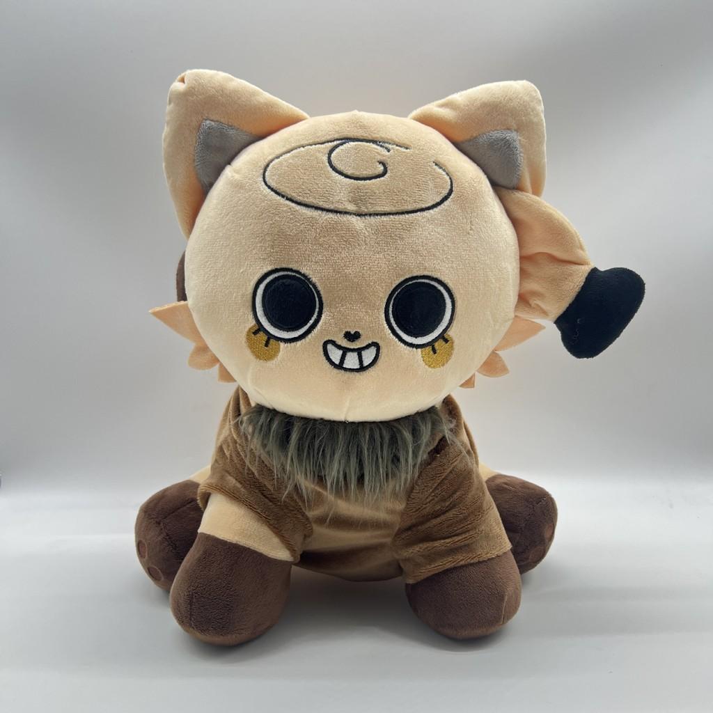 Dandys World Plush Cat Toy With Soft Short Plush For Kids And Adults