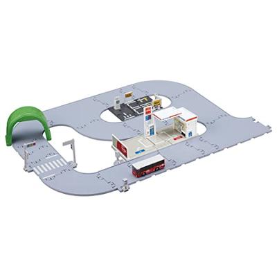 Tomica World Machiya Doro Tomica Town Set with Tomica