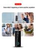 M18 Graffiti Smart Doorbell with Real-time Mobile Monitoring, Two-way Intercom, PIR Motion Detection, and IP65 Waterproof.
