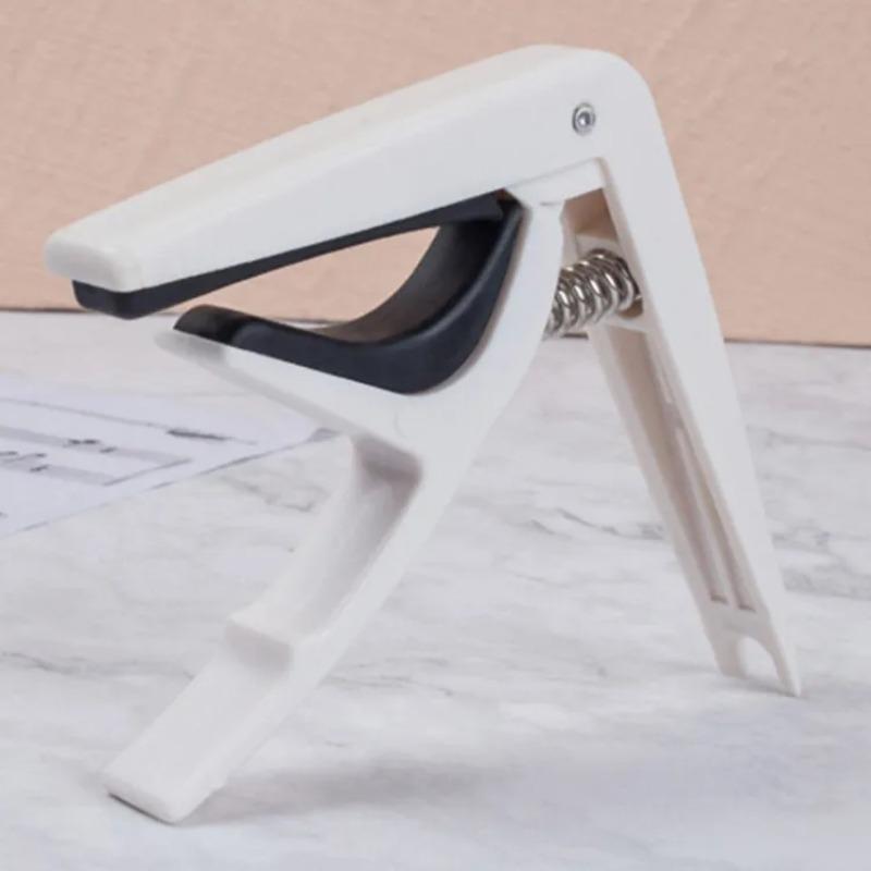 Universal Acoustic Guitar Capo Clip Plastic Metal Clamp Changing Strings Tools For Wood Classic Electric Guitar And Ukulele