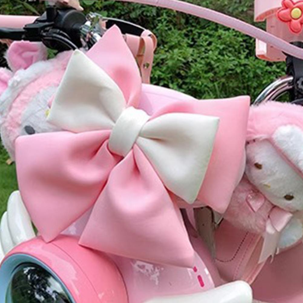 Motorcycle Helmet Bow Decoration Electric Bike Helmet Cup Women Type Accessories Body Car For G M4G5