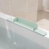 Garde-éclaboussures de baignoire Plateau Facile à Nettoyer Support de jouets de bain Rebord Offert