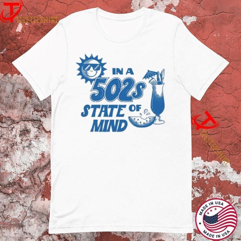The 502s In A State Of Mind 2024 Tour T-shirts White All size R71 Unisex T-Shirt S