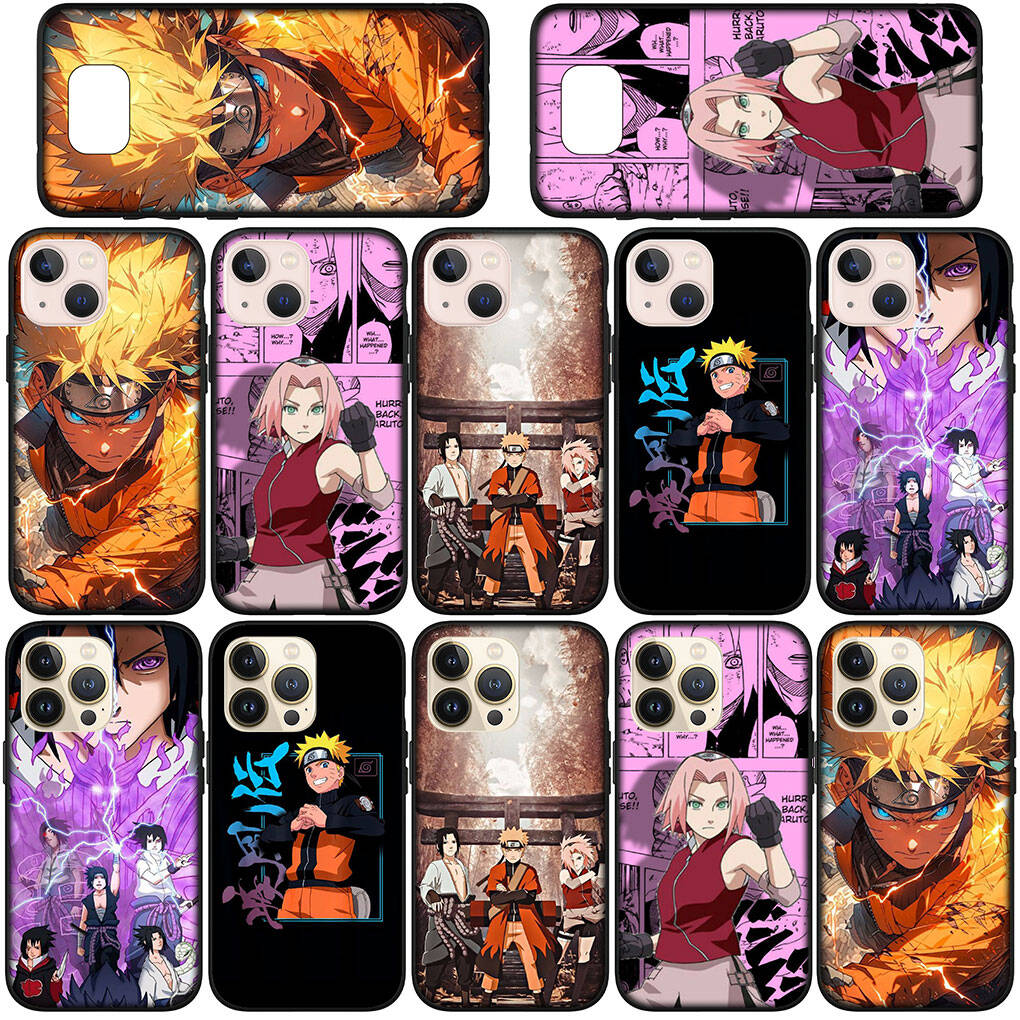 Phone Case for iPhone 17 15 16 Plus Redmi Note 14 12 11 13 Pro Max Huawei P30 P20 Lite OPPO A60 A40 A80 A18 A16 A54 Haruno Sakura Poster Naruto Cover