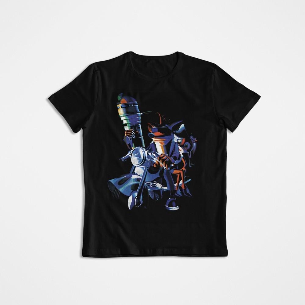 

Retro Gamer Graphic Tee; Bandicoot Inspired Design; Classic Adventure Unisex T-Shirt XXL