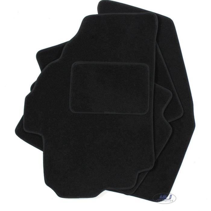 Tapis De Coffre - J&J Automotive - Suzuki Liana - Sur Mesure - Velours Noir - Antidérapant