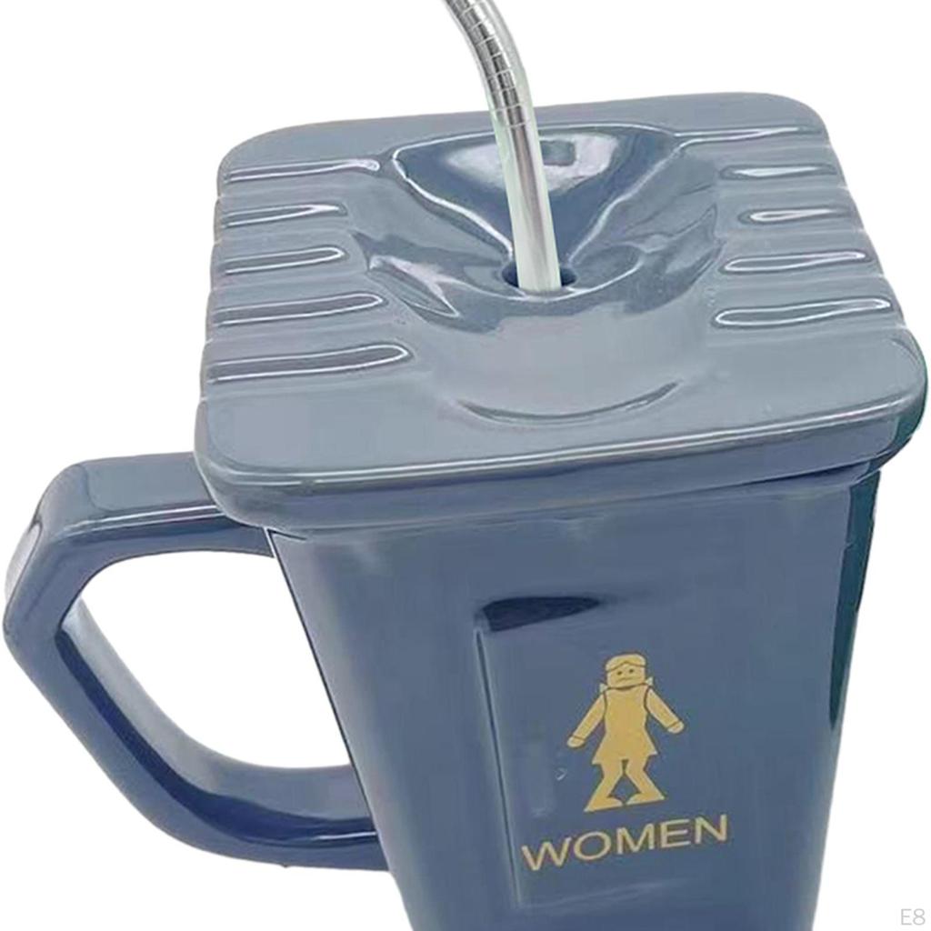 Ceramic Coffee Mug Halloween Party Favors with Lid Friend Gifts Adult Kids Outdoor Camping Water