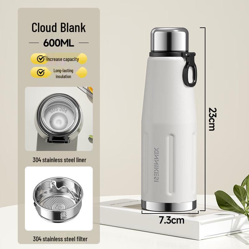 Shangqi Stainless Steel Insulated Sport Bottle with Tea Infuser