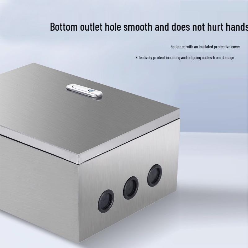 304 Stainless Steel Indoor Electrical Control Box - Dustproof Power Cabinet & Meter Box