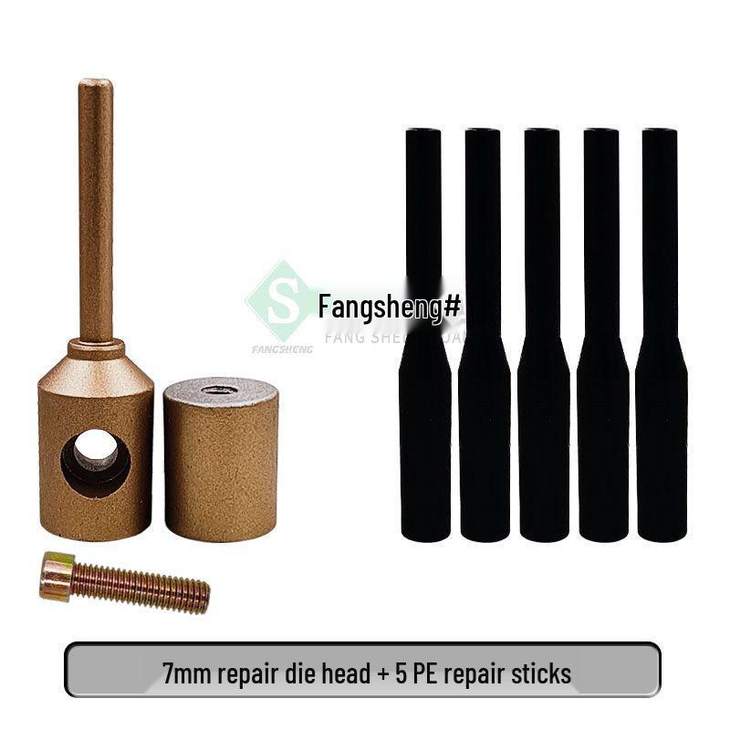 Instrument de reparat conducte de apă PE: Mașină de etanșare la scurgeri cu topire la cald cu cap de sudură PPR și baton de adeziv PERT