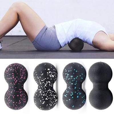 Jógový masážní válec Míč Arašíd Dvojitý Lakros Špičkový míč Myofasciální míče Pro Plantární fasciitidu Mobilita Bolesti zad chodidel R C5D6