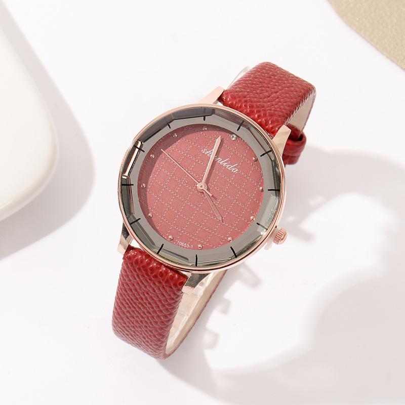 Niche Belt Women'S Watch Fashion Trend Watch Simple Temperament Elegant Quartz Watch Women