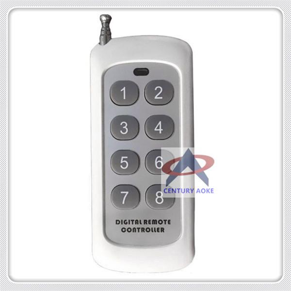 Aoke High-Power 1000m 8-Button 1527 Code Transmitter Remote Control No
