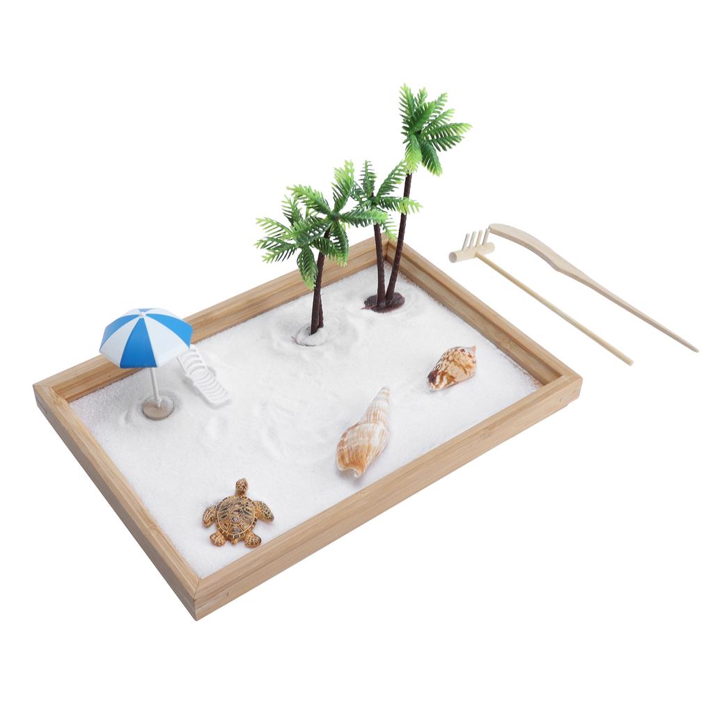 Ocean Sand Tray Decoration Desktop Sandbox Ornament Micro Landscape Crafts DIY Accessories