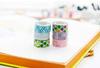 Yubbaex Mini Rainbow Line Masking 10mm Wide x 24 Perfect for Gift DIY and Notebook Decorations Tape, Rolls, Thin, Wrapping, Crafts,
