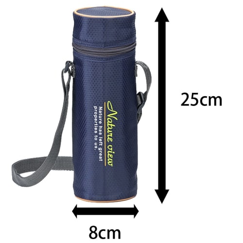 Takagi Metal Bottle Cover, Navy, 500ml, NV-SB500NK